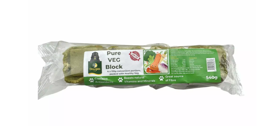 Dougie’s Pure Veg Blocks 540g