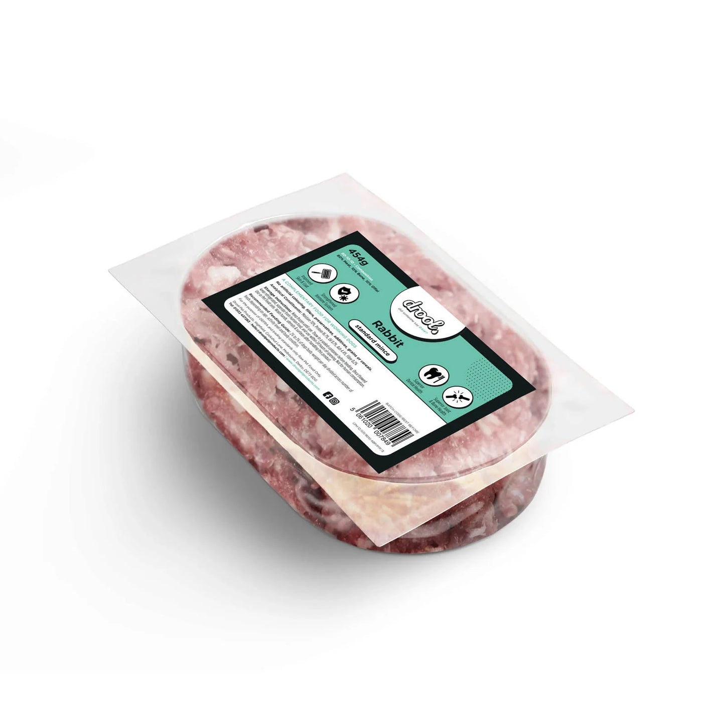 Drool Rabbit Standard Mince 80-10-10 454g