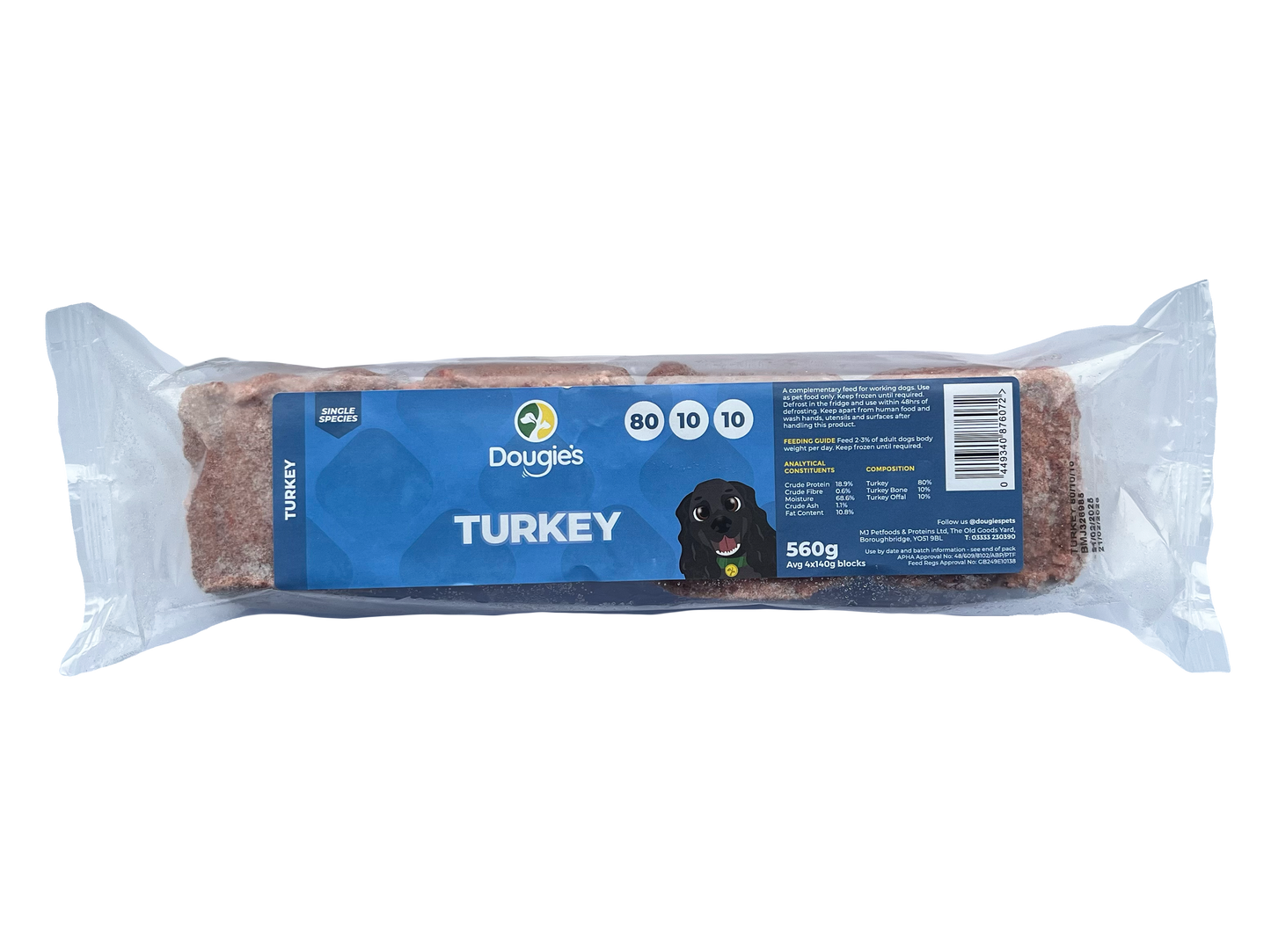 Dougie's Turkey 560g