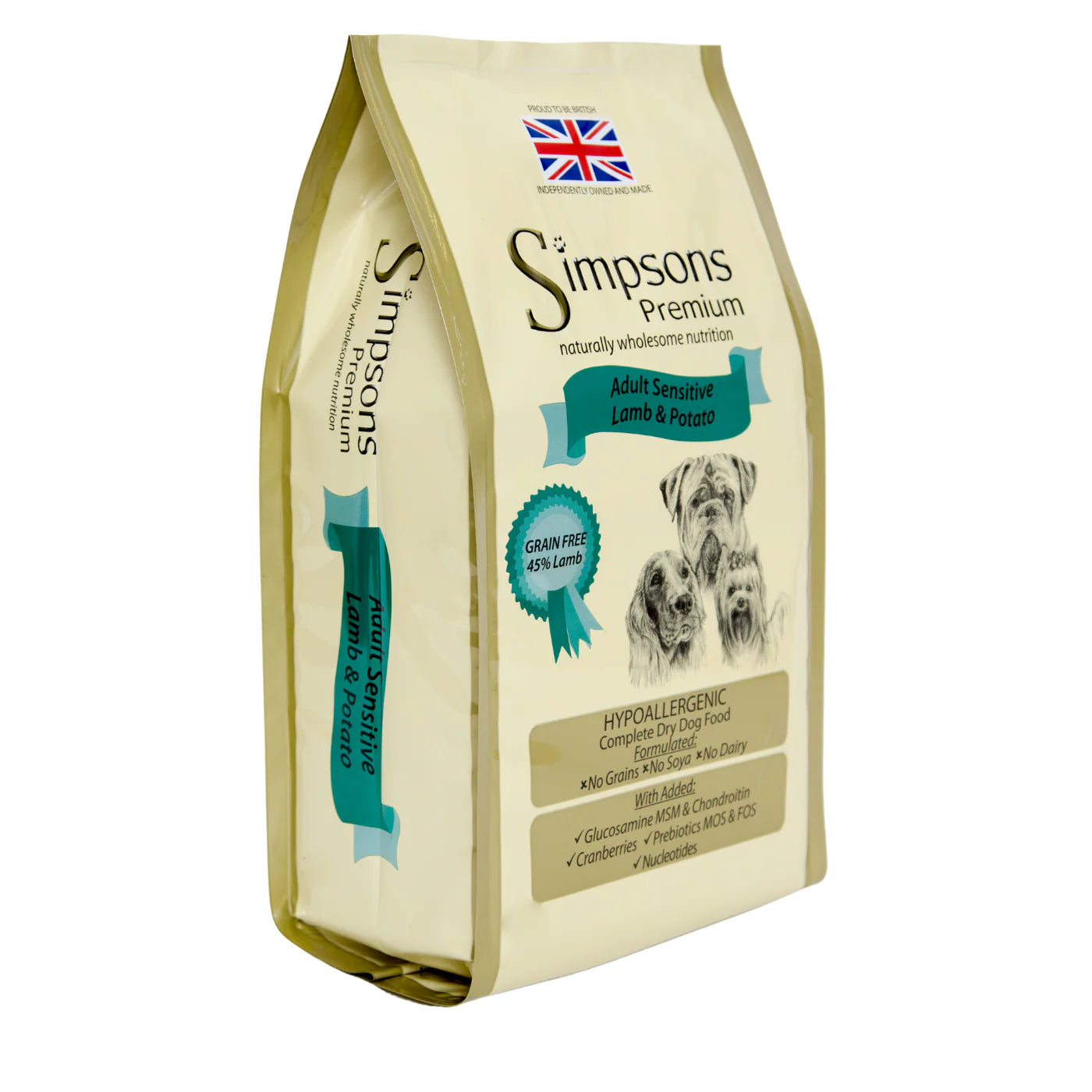 Simpsons Adult Sensitive Lamb & Potato 2kg