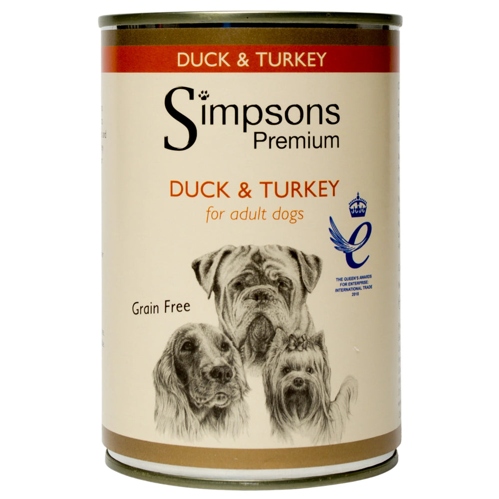 Simpsons Duck & Turkey with Organic Vegetables 400G