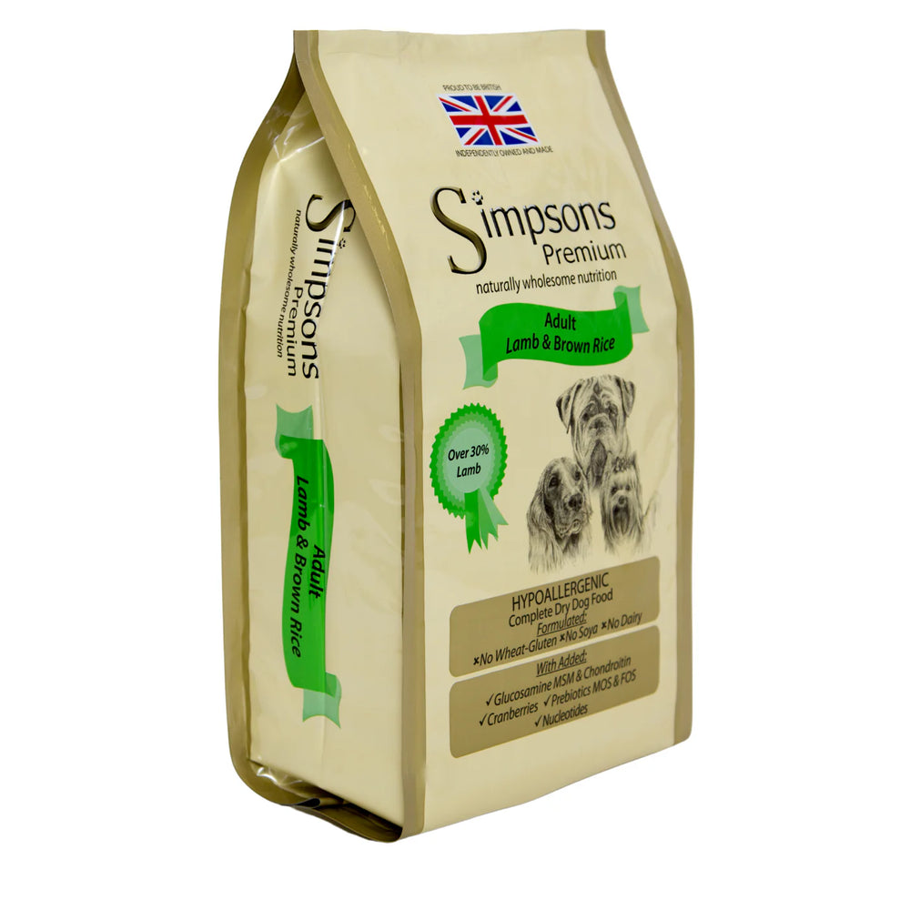 Simpsons Adult Lamb & Brown Rice 2kg