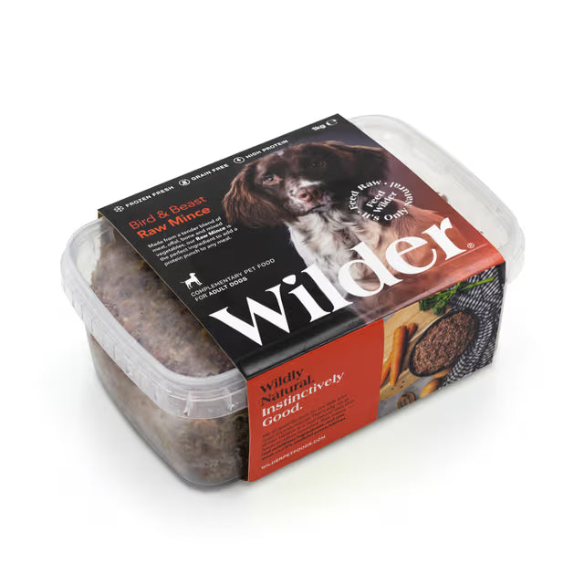 Wilder Bird and Beast Raw Mince 500g