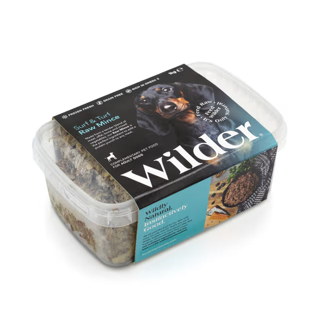 Wilder Surf and Turf Raw Mince 500g