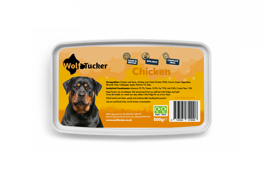 Wolf Tucker Working Dog Chicken 500g