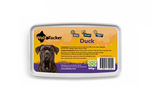 Wolf Tucker Working Dog Duck 500g