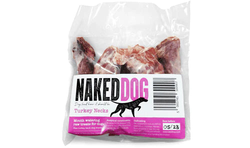 Naked Dog Frozen Turkey Necks