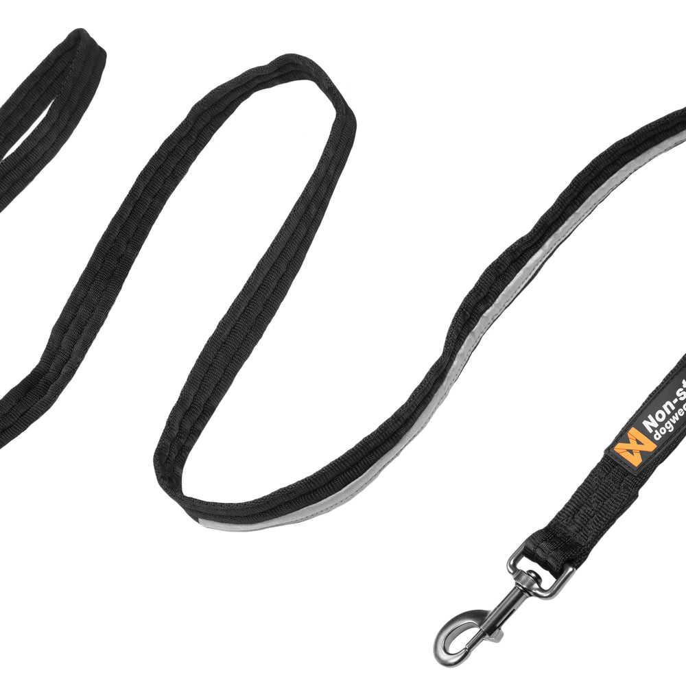 Non-stop Dogwear Strong Leash Black 2.0m