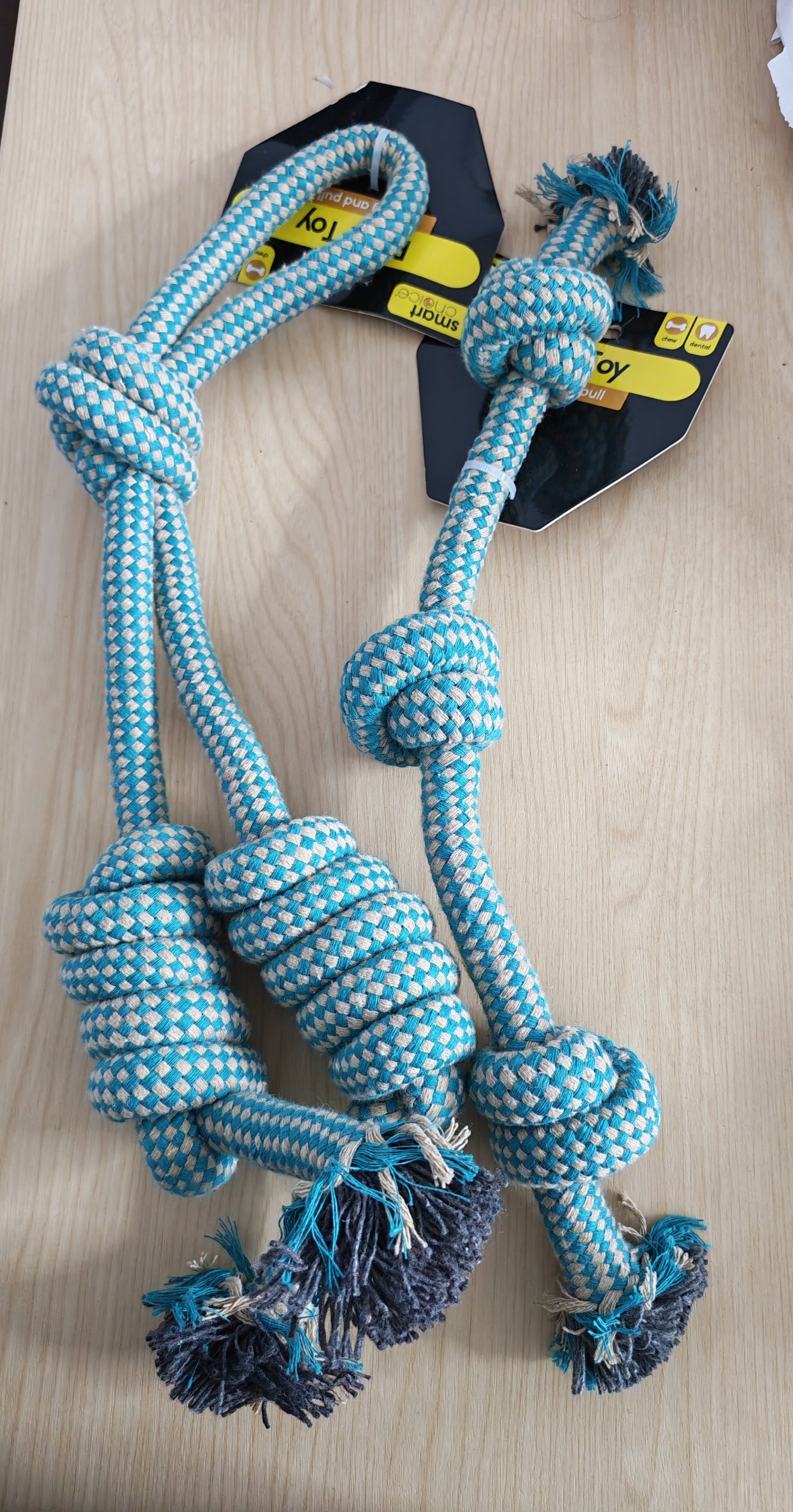 Large Natural Rope Toy