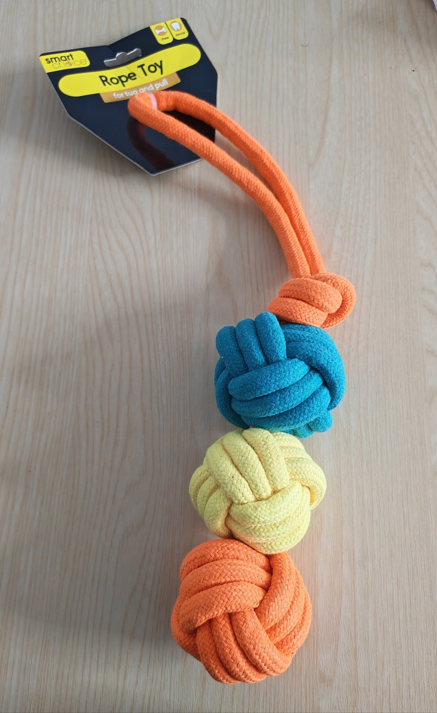 Triple Knot Rope Toy