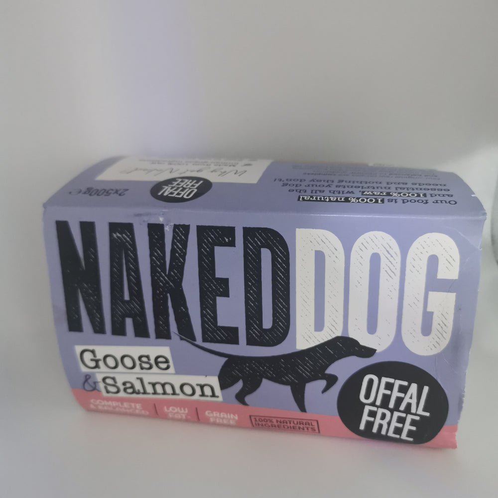 Naked Dog Goose & Salmon 2 x 500g