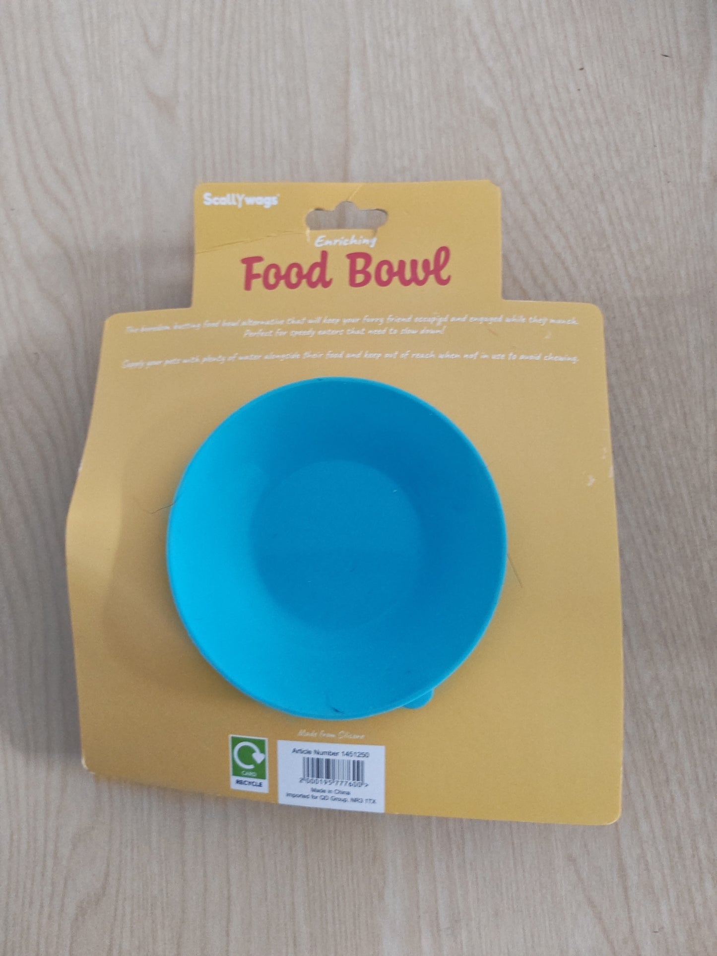 Round Yummy Food Bowl Slow Feeder