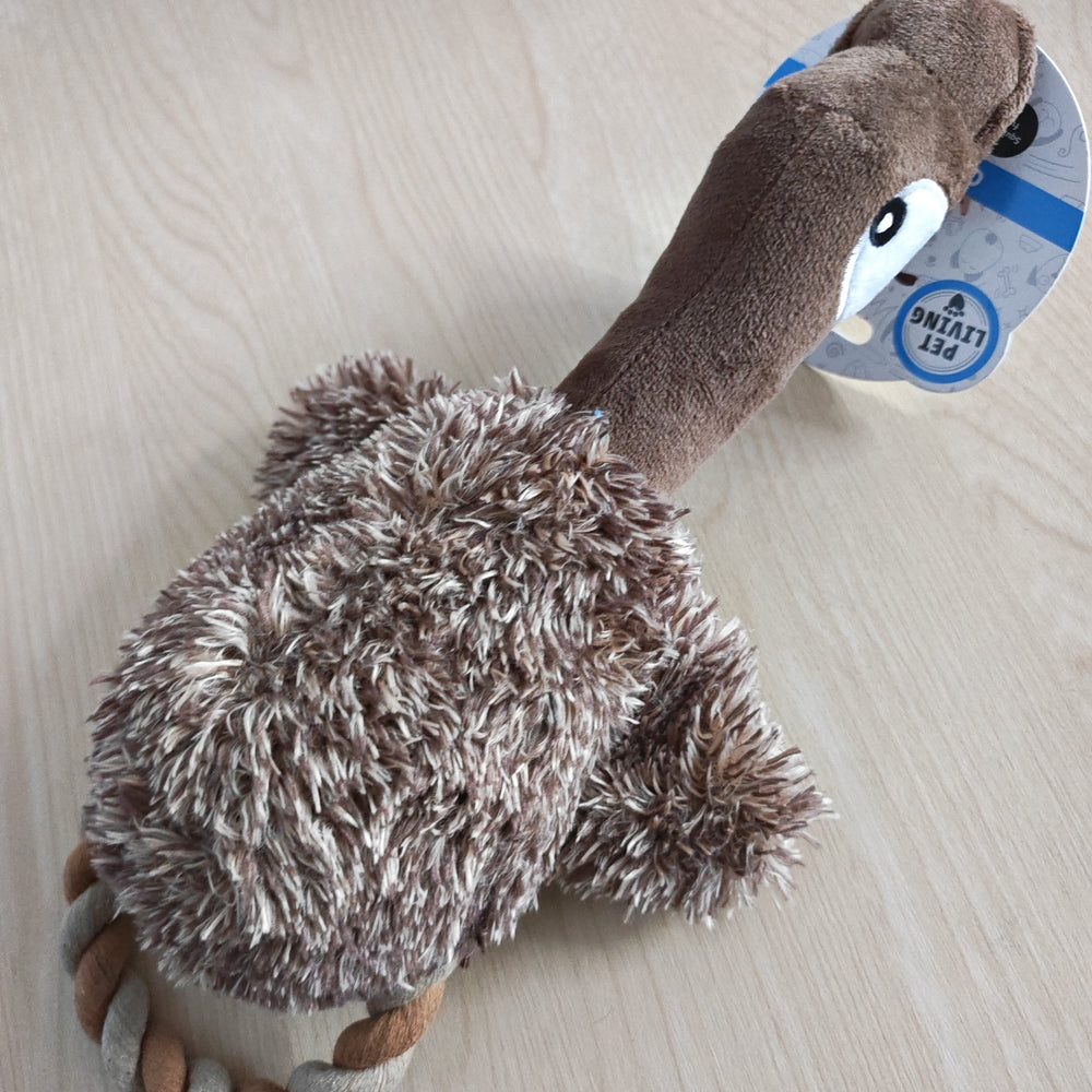 Plush Duck toy with handle