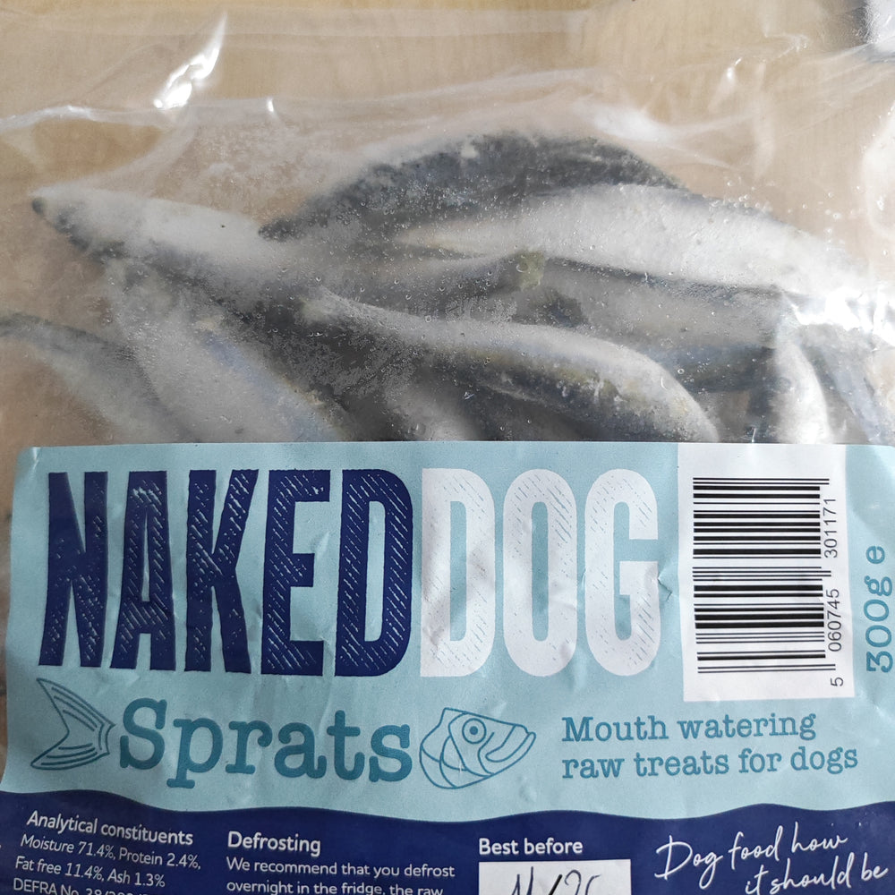 Naked dog Frozen Sprats 300g