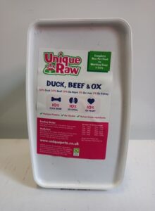 Pegasus Pets Raw Duck + Beef Complete 1kg (Previously Unique Pets Raw)