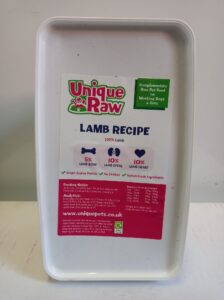 Unique Raw Lamb 5% Complete