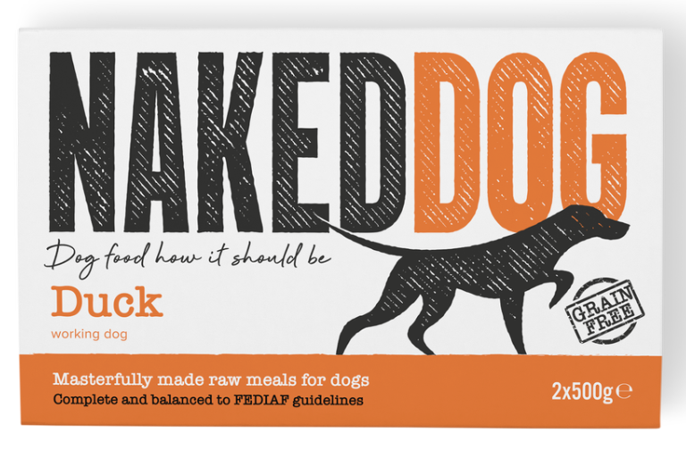 Naked Dog Original Duck 2 x 500g