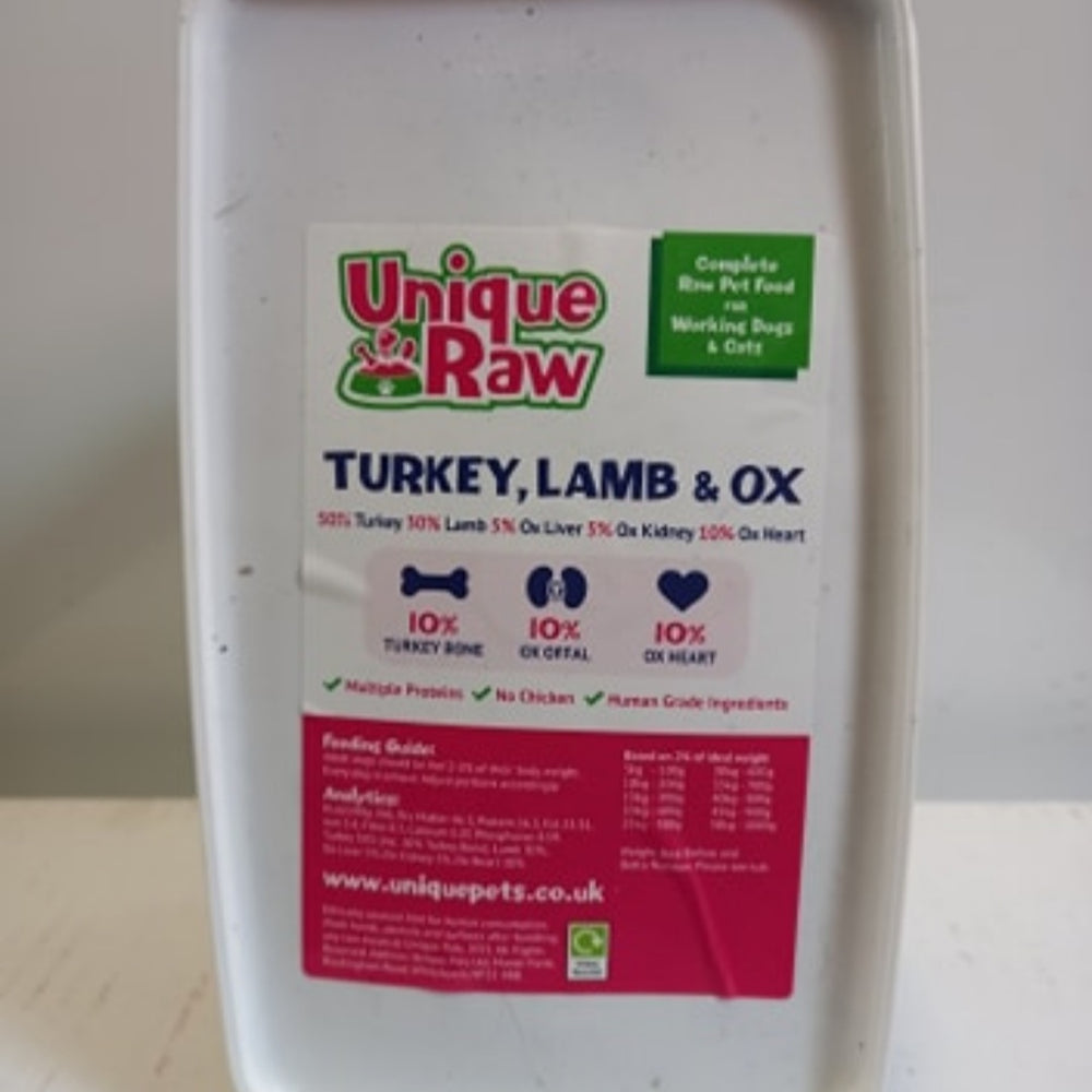 Pegasus Pets Raw Turkey + Lamb Complete  (Previously Unique Pets Raw)