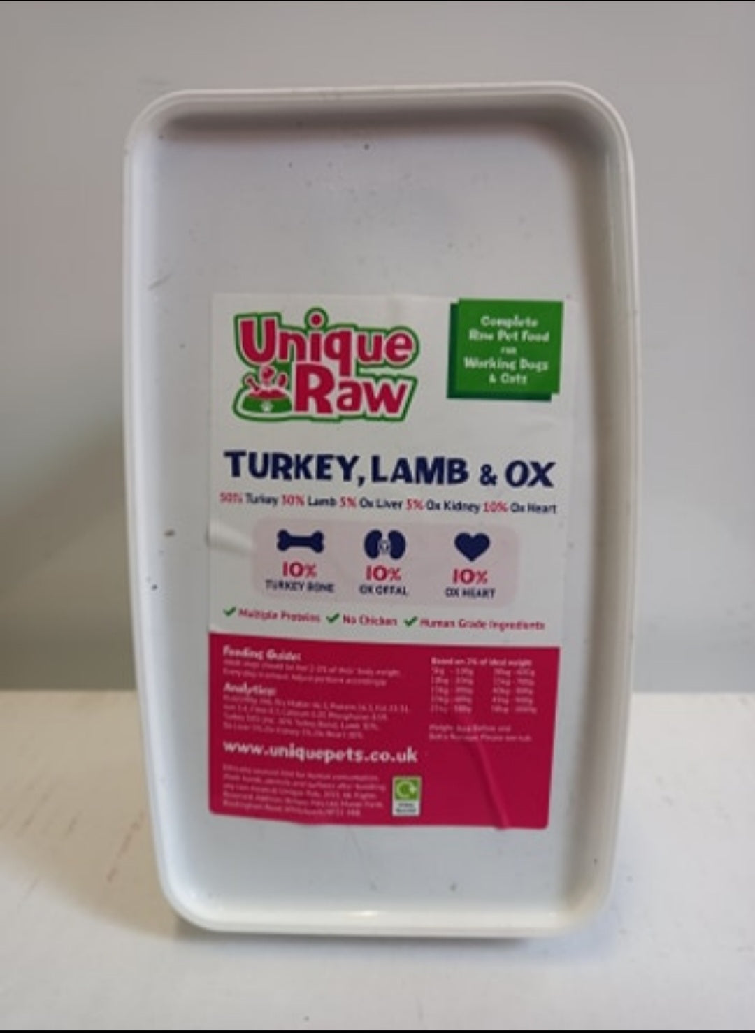 Unique Raw Turkey + Lamb Complete