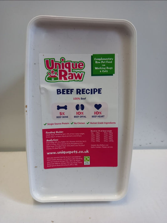 Unique Raw Beef 5% Complete