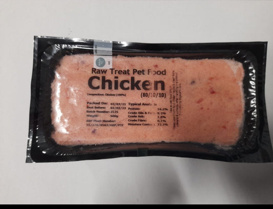 RTPF Minced Chicken 500g Discontinued please look at Drool