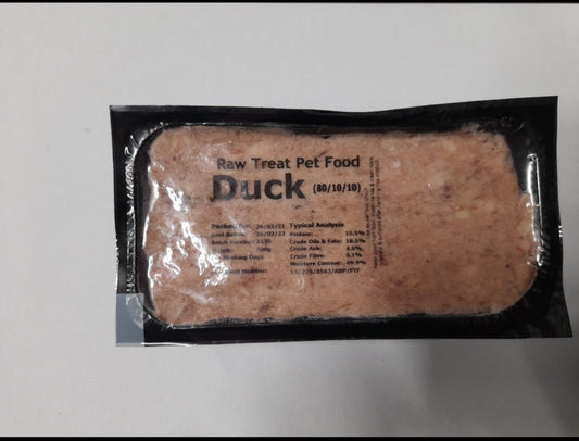 RTPF Minced Duck 500g Discontinued please look at Drool