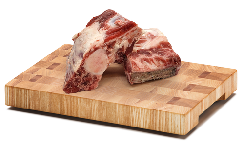 Naked rib bones